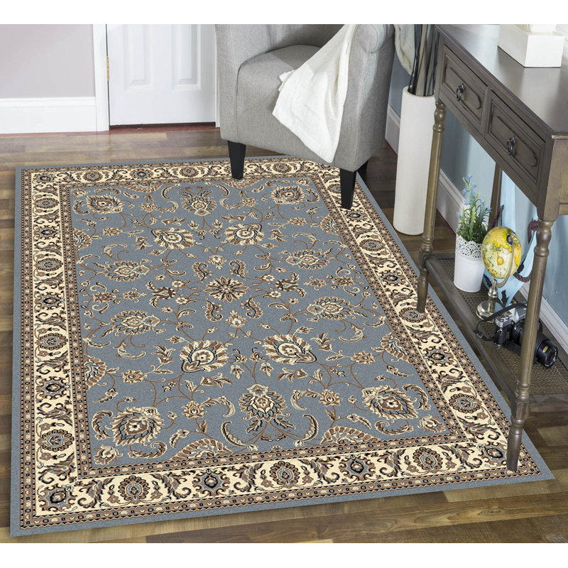 Oriental Indoor Rug, Rectangle 9'10" x 12'10"