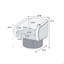Fauteuil d'appoint rembourré Classic Light