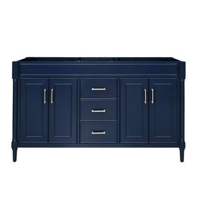Bristol 60'' W Double Bathroom Vanity Base