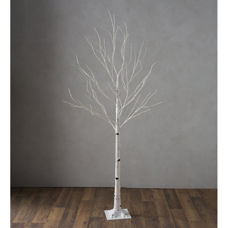 Large Indoor/Outdoor Birch Tree with 600 Warm White Lights