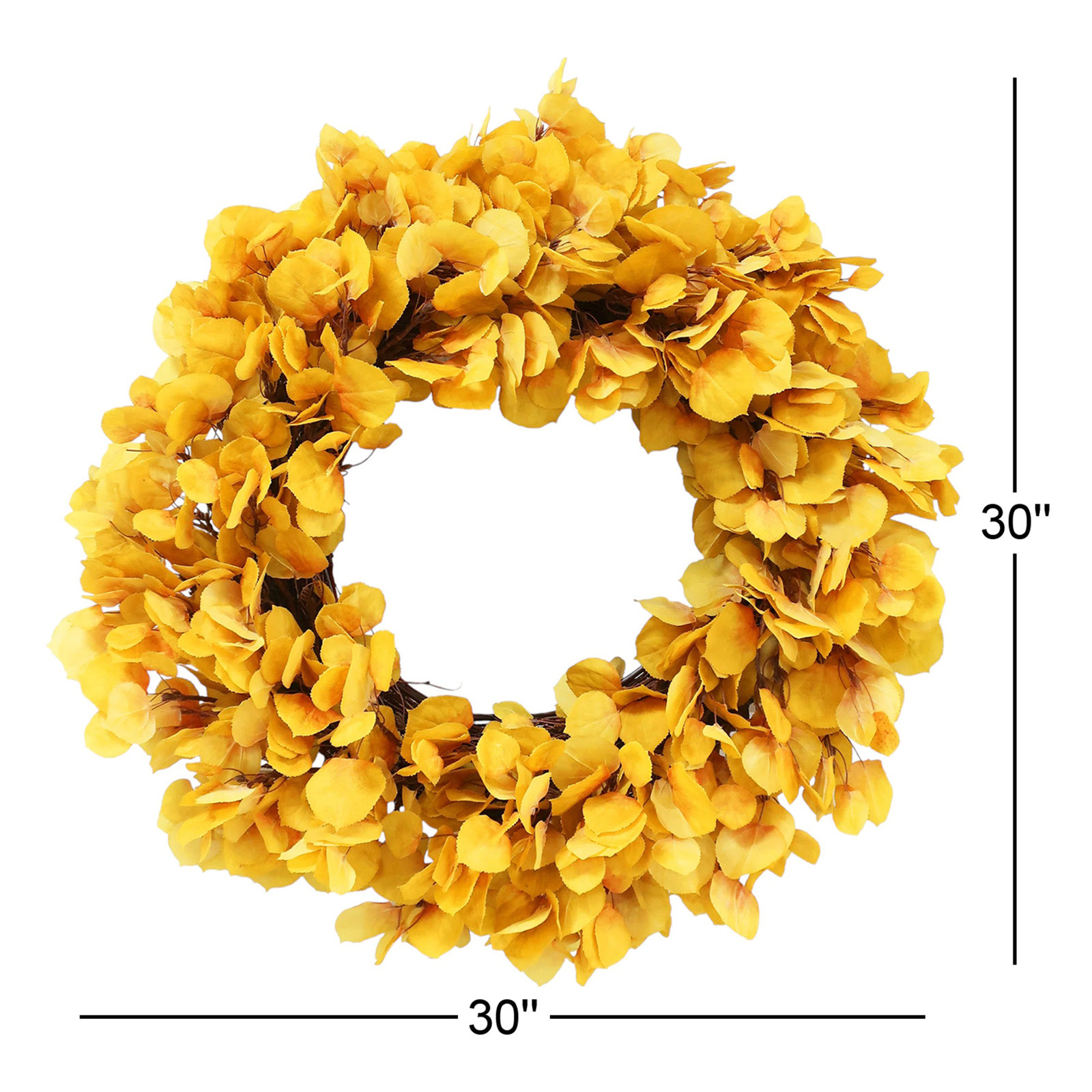 30" No Holiday Wreath