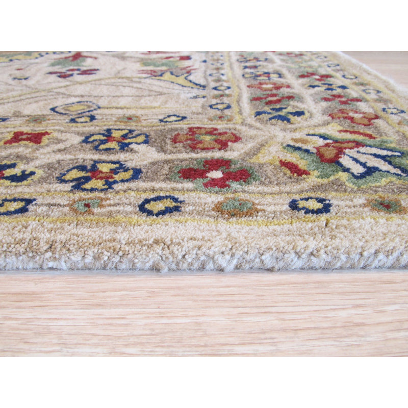 Hand Tufted Wool Floral Area Rug