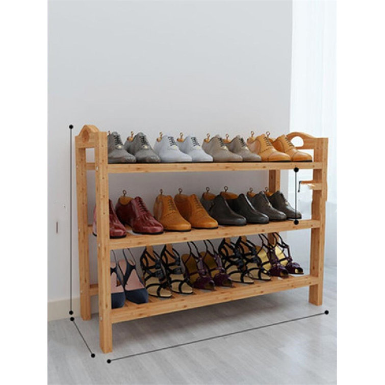 Rebrilliant 15 Pair Shoe Rack