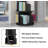 Rotating Bookshelf, 360 Display Bookcase Storage Rack For Kids & Adults