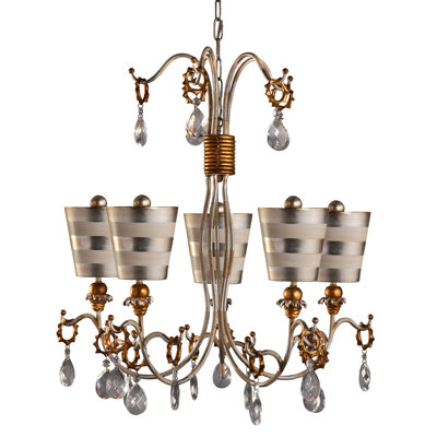 Tivoli 5-Light Crystal Chandelier