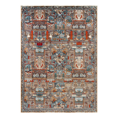 Indoor/Outdoor Traditional Area Rug