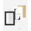 33x89x2.5cm Black Picture Frame - Set of 4