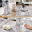 Asher Modern Abstract Machine Washable Area Rug With Non-Slip Backing-159127713