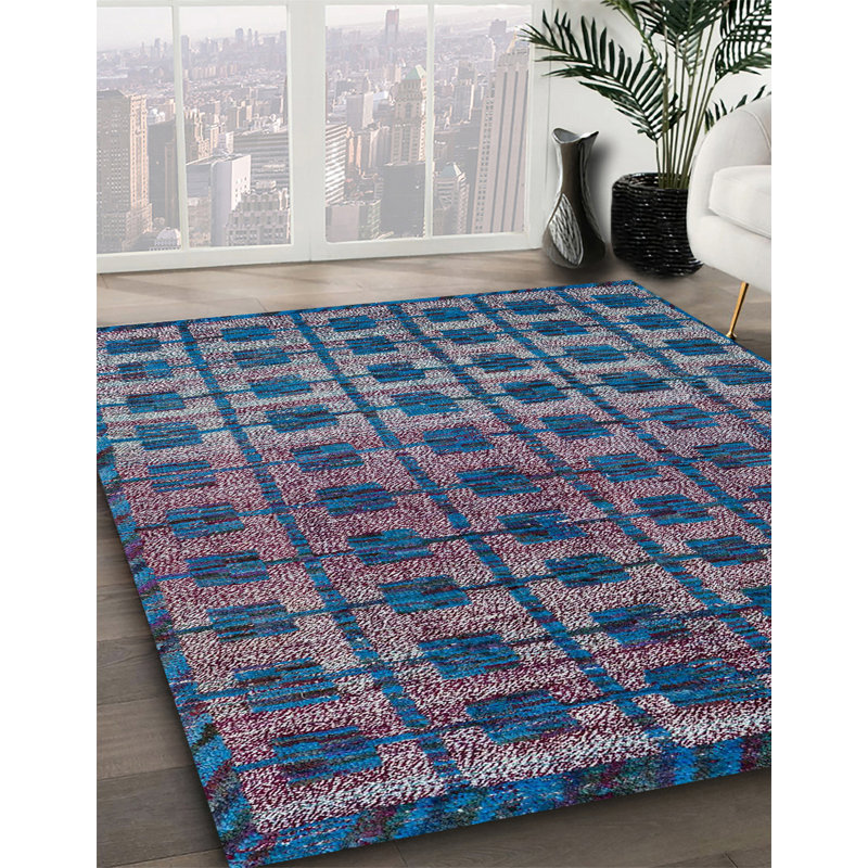 Aloyse Abstract Indoor Rug, Square 7'