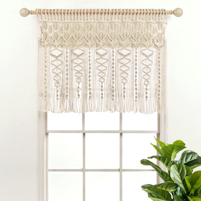 Cotton Tailored Window Valance