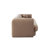 Form Sofa In Camel Performance Velvet W/ (2) Accent Pillow Balls-94086535