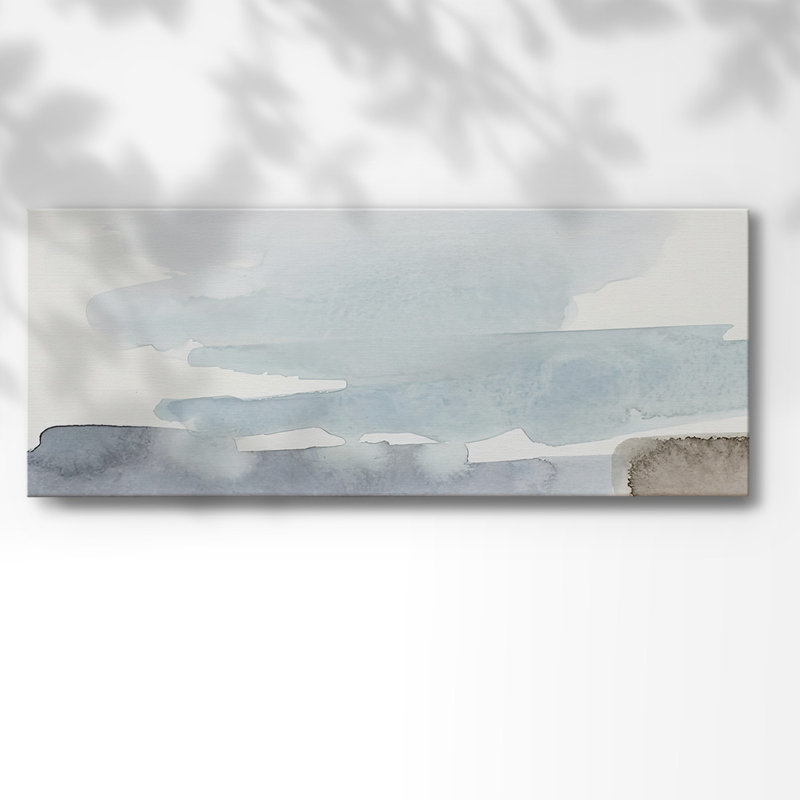 Toile tendue Coastal Tones I-Gallery, H 24 po x l 60 po x P 1,5 po