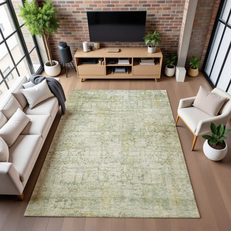 Premium Machine Washable Maag AMF1764 Modern Rug, Rectangle 9' x 12'