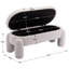 Adryann Plastic Storage Bench