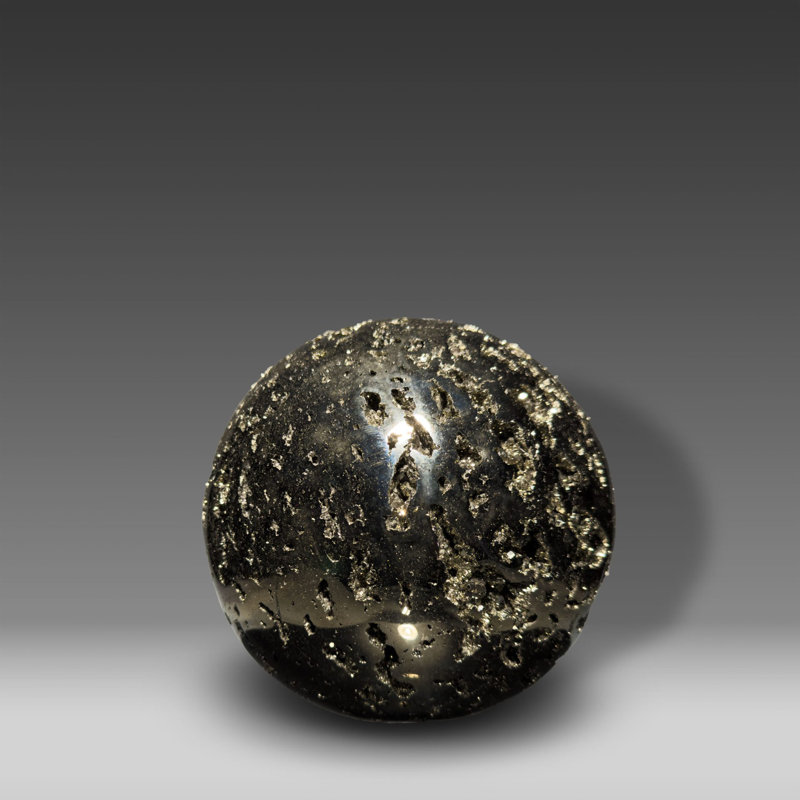 Sphère de pyrite du Pérou
