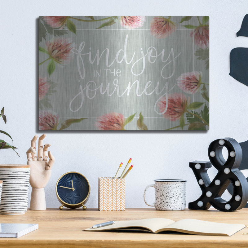 «Joy In The Journey» par House Fenway, H 12 po x l 16 po