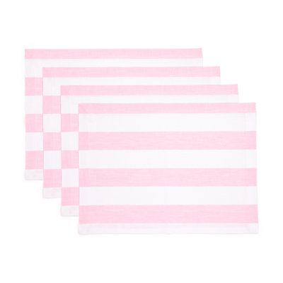 Cabana Stripe - 100% Pure Linen Placemats