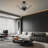 Apolonija 5-Light Dimmable Branch Crystal Creative Chandelier