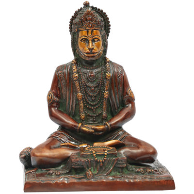 Figurine Lord Hanuman en méditation