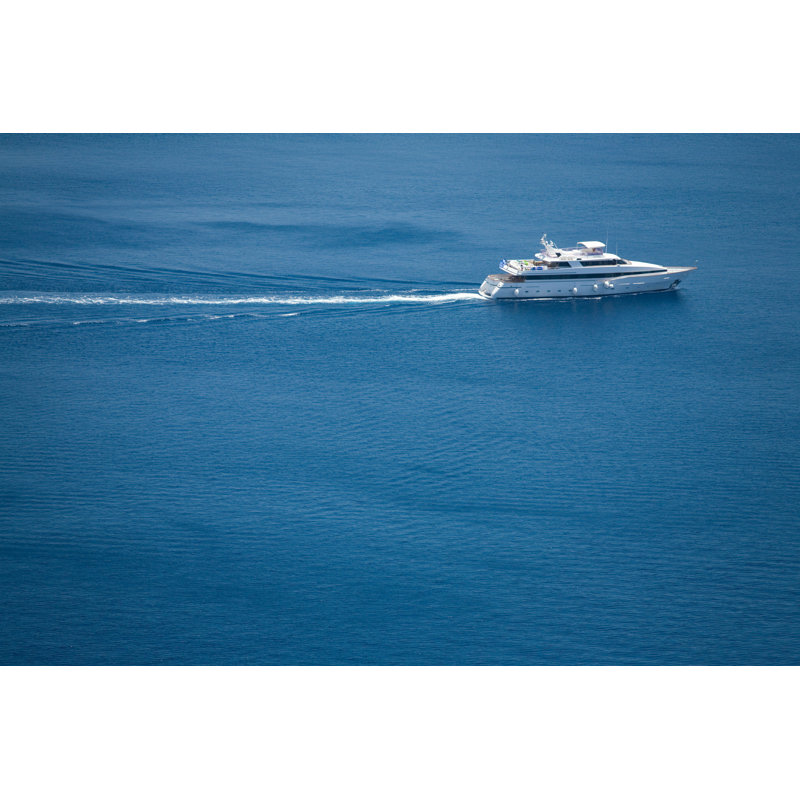 Croisière dans l'océan - Photographie sur toile tendue, H 8 po x l 12 po