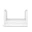 Snowdon 4 in 1 2 Piece Furniture Set and All Seasons Premium Pocket Sprung Mattress - White-104807994