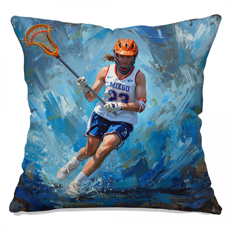 Coussins décoratifs Lacrosse, 18 po x 18 po
