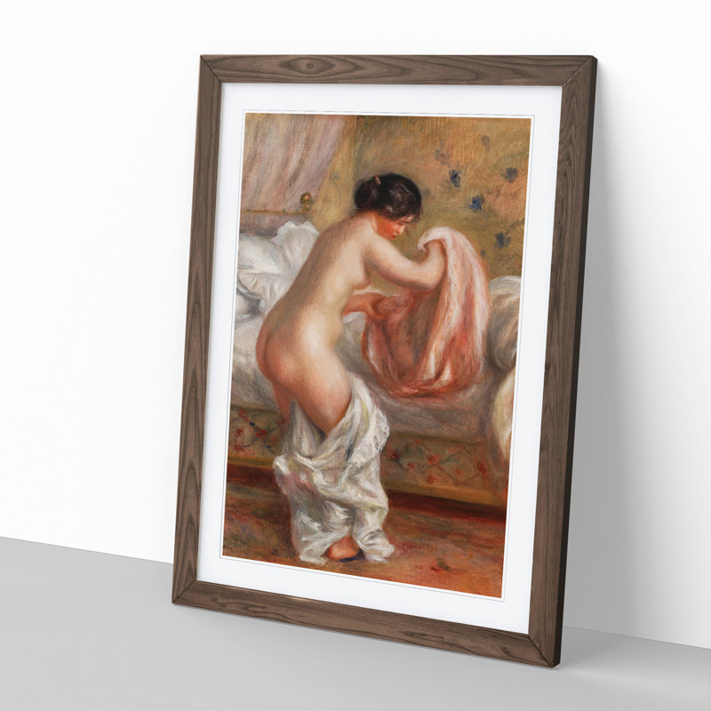 Rising - Picture Frame Graphic Art, 65cm H x 48cm W x 2cm D, Walnut Framed