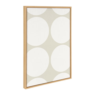 Corrigan StudioÂ® Sylvie Elevated Modern Neutral Dots, Pattern No 2 And Stained Glass Framed Canvas By The Creative Bunch Studio 3 Piece -  7B6B80C221AF4BC2BAA6729BB38502BD