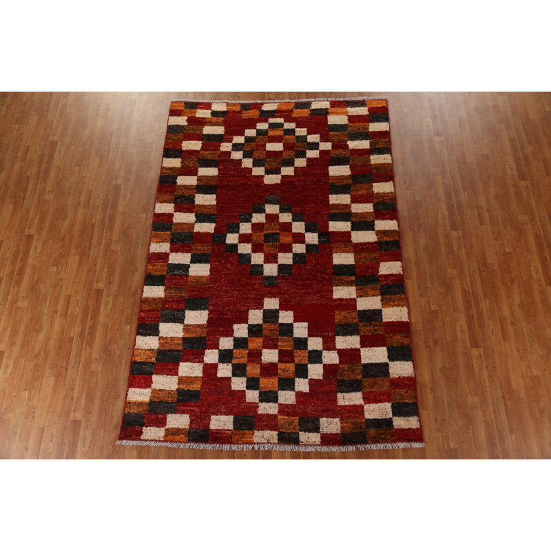 One-of-a-Kind 6'9'' X 10'2'' New Age Wool Area Rug in