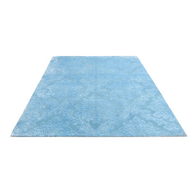 Tapis turquoise Murry