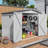 Durable Metal Sheds Storage, Modern Style For Garden Tools