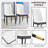 4 High Back Dining Chair Set