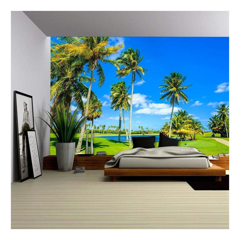 Coastal Beachy Peel & Stick Border, 100" L x 144" W