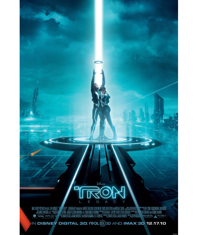 Tron Legacy, 24" H x 16" W