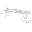 Bureau en bois massif, bureau en acrylique-130833516