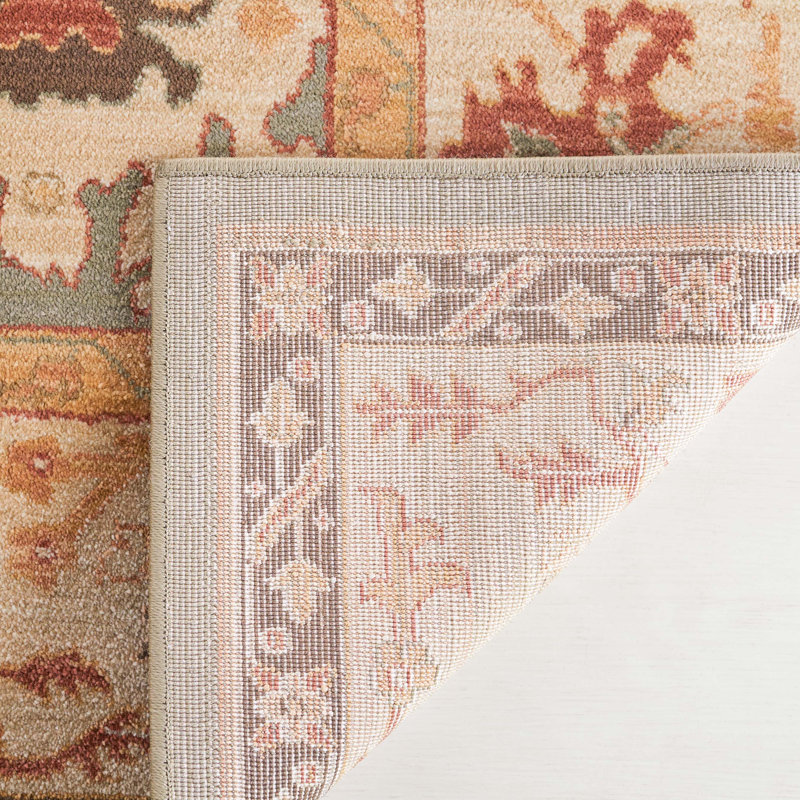 Ralph Lauren Oriental Area Rug in Pale Summer, Rectangle 5'1" x 7'6"
