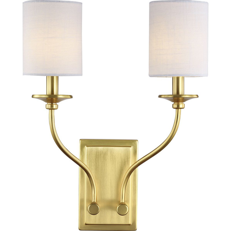 Hengrove Wallchiere, Satin Brass