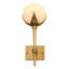 CDJ Wall Lamp Alesa Double antique brass finish alabaster-895580493-895580494
