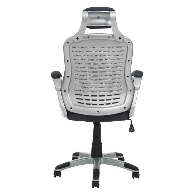 Mesh Desk Chair, Dark Grey