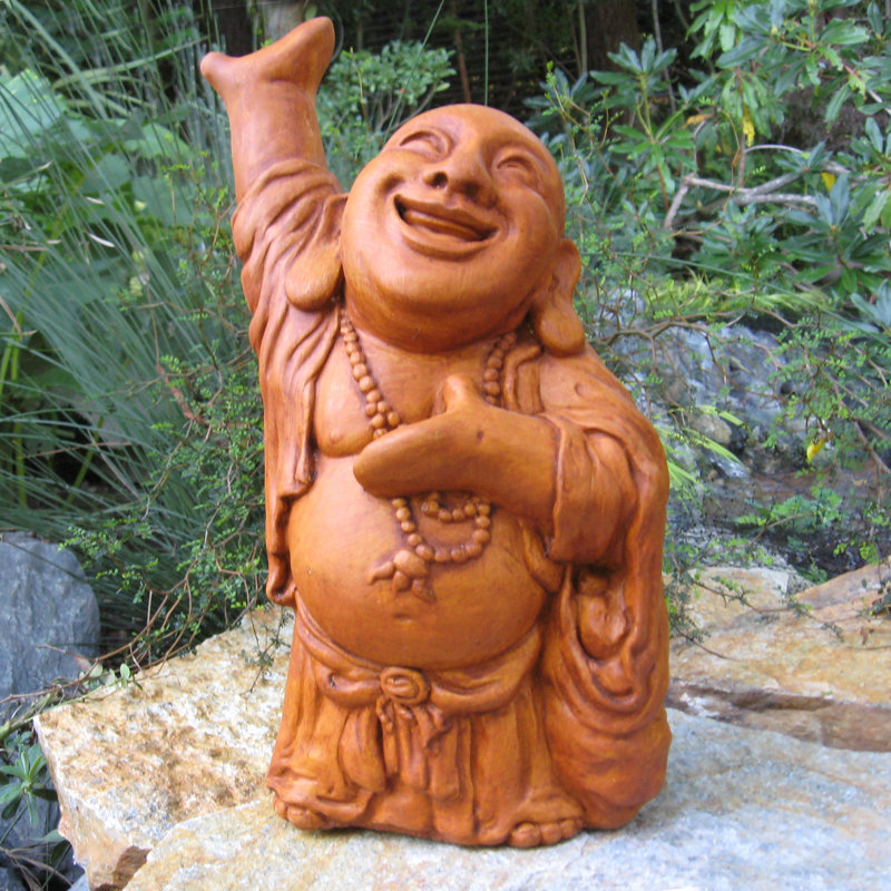 Statue Hotai Bouddha, Terra Cotta
