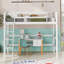 Solid Wood Twin Size Loft Bed With Ladder(White)(OLD SKU: WF292330AAK)