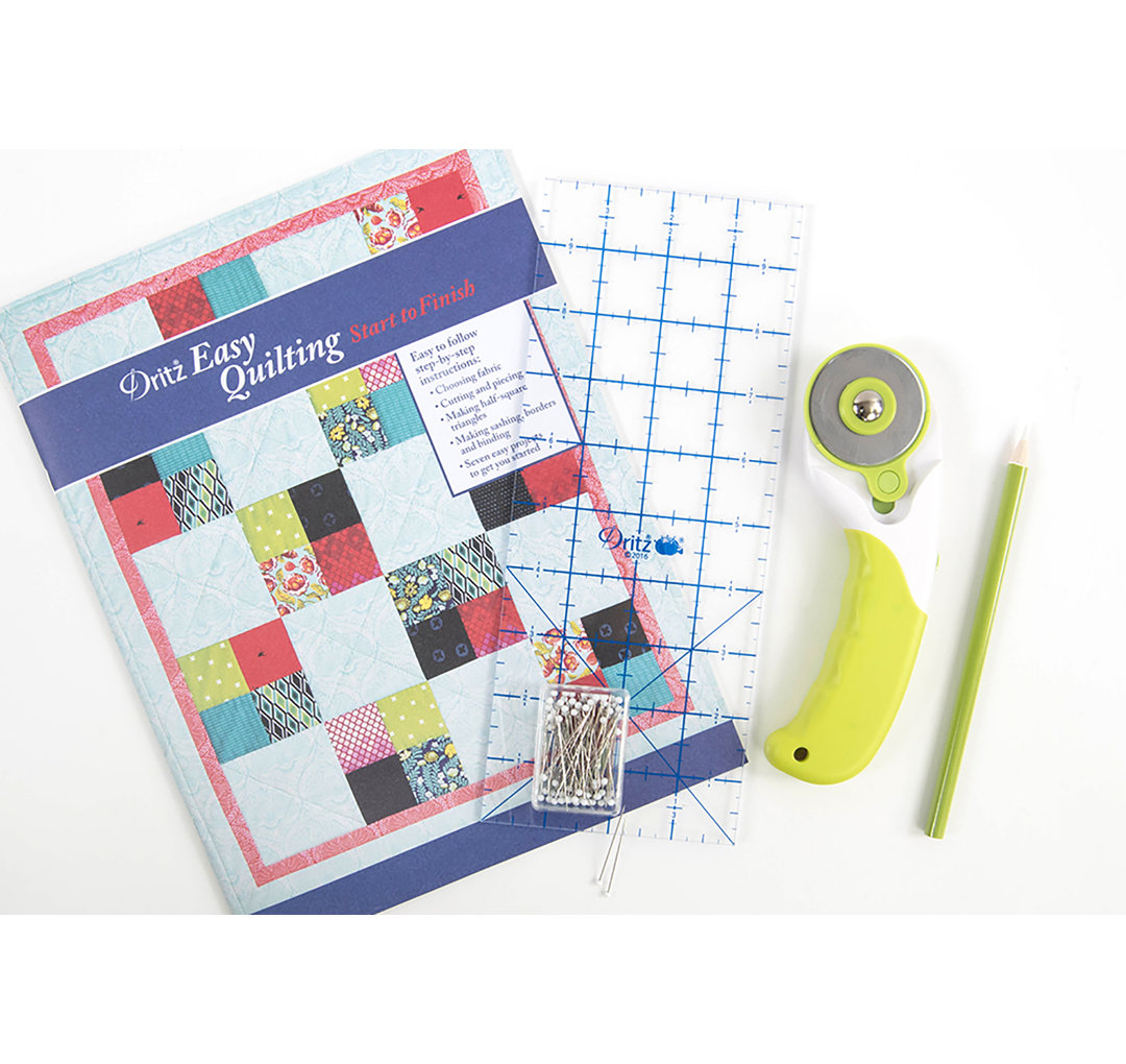 Dritz Essential Quilt Kit for Beginners Dritz
