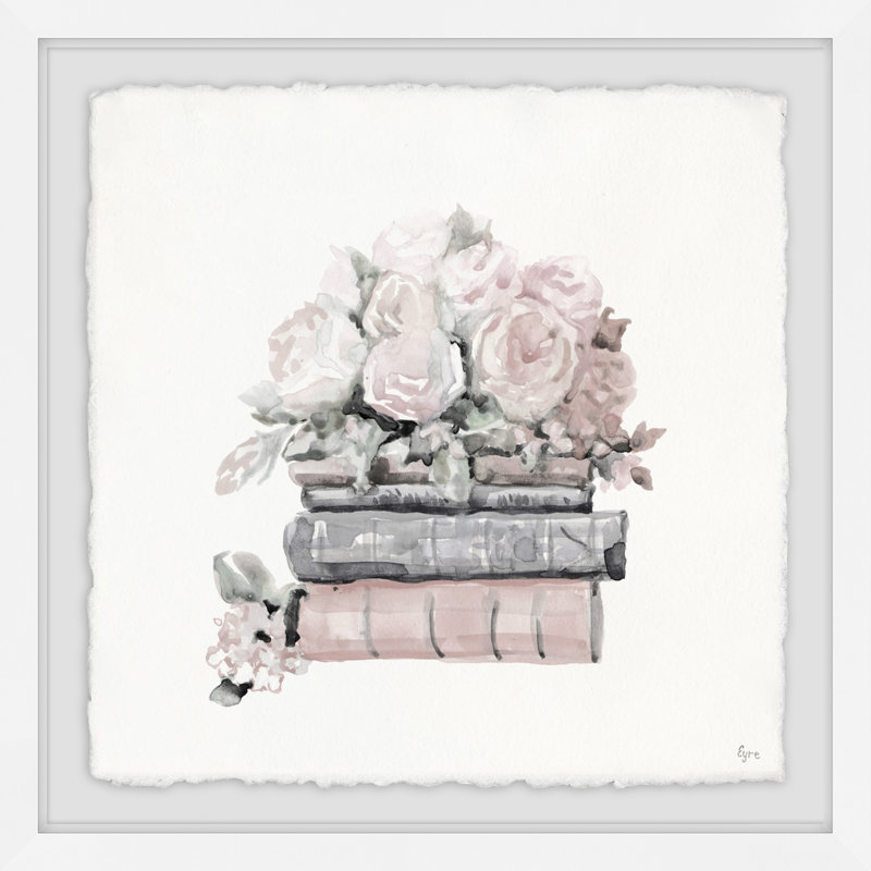 «For Mama I», reproduction de peinture à l'aquarelle encadrée, H 32 po x l 32 po