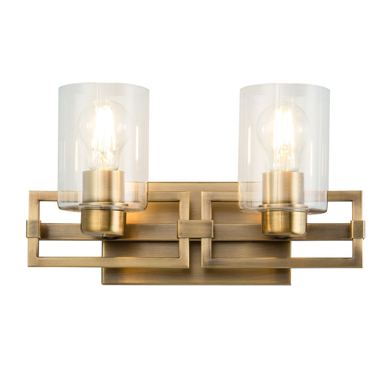 Estes 2 - Light Vanity Light, Brass