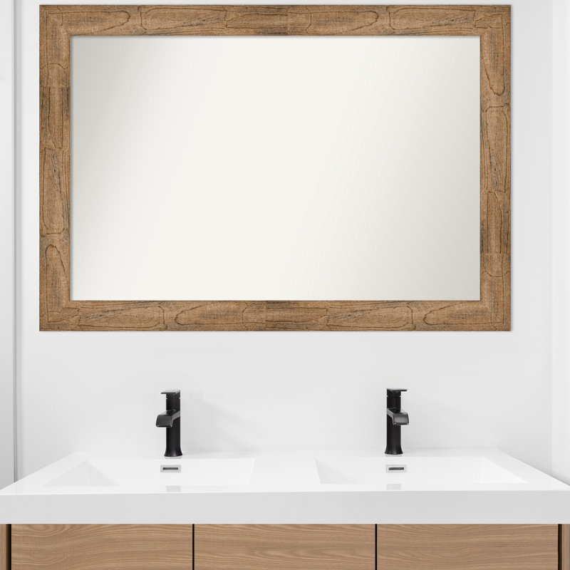 Timmy Solid Wood Wall Mirror, 31.5" x 45.5", Rectangle