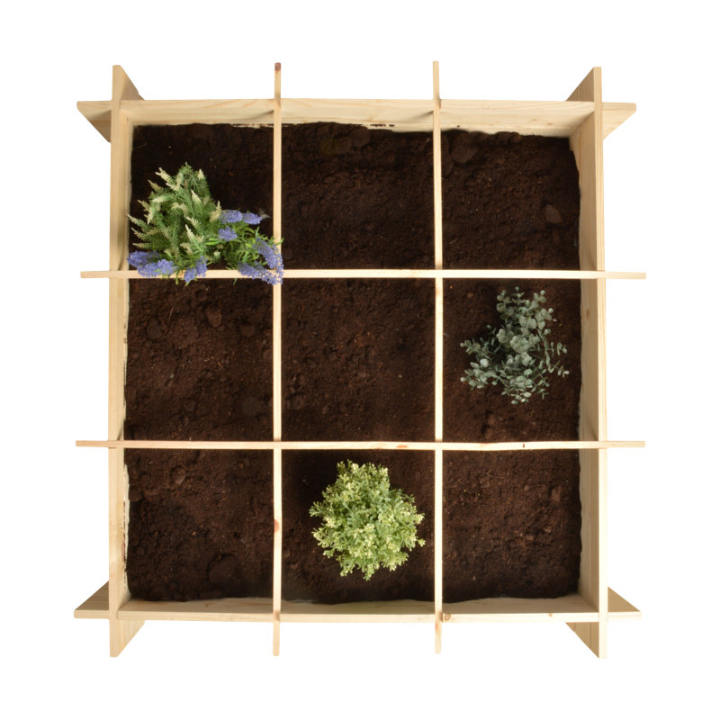 Delong Wood Raised Garden Bed