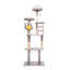 72" Tall Cactus Cat Tree with Transparent Capsule, Multi-Level Sisal Scratching Post Tower & Plush Perches for Large Indoor Cats