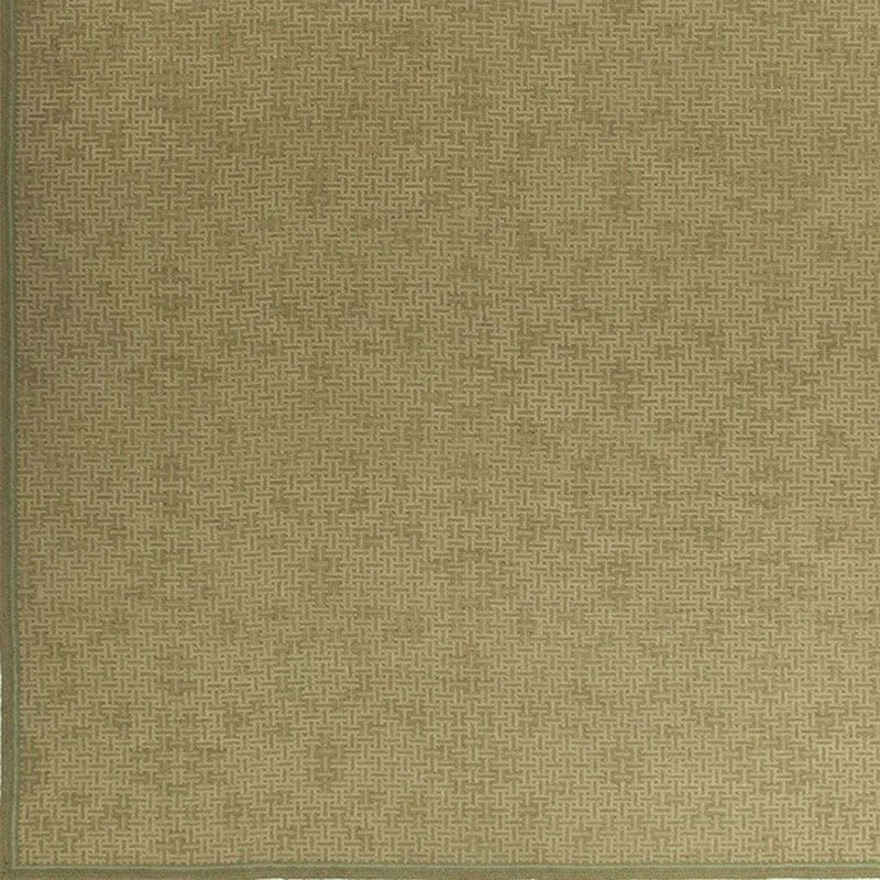 Tapis taupe noué à la main de haute qualité