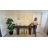 63" Fluted Japandi Console Table In Natural Oak, Sofa & Entryway Table-655681940