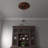EnduraForm PVC Baltimore Thermoformed Ceiling Medallion, 22"OD x 3 1/2"ID x 1"P (Fits Canopies up to 7 3/4"), Aged Dark Steel-88028189-137634723